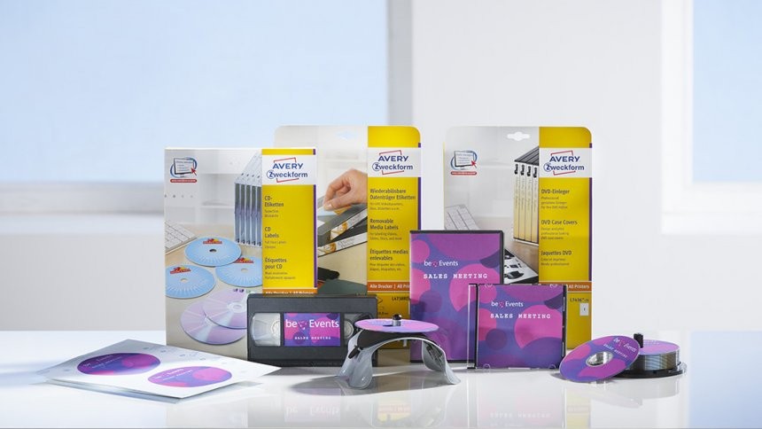 Etikety na CD, DVD & datová média