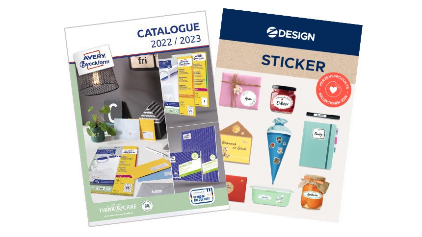 Katalog Avery Zweckform 2022/2023 a katalog Z-Design 2025