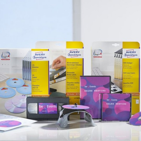 Etikety na CD, DVD & datová média