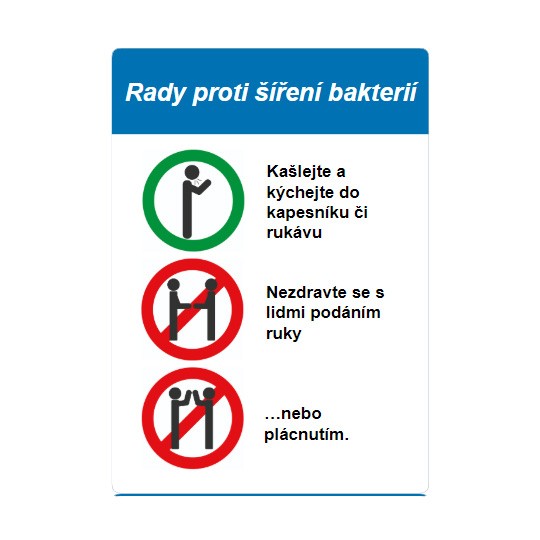Stop spread of germs