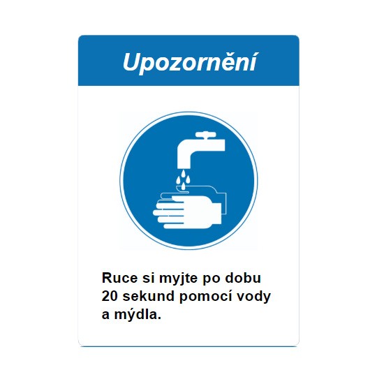 Wash hands 20 seconds