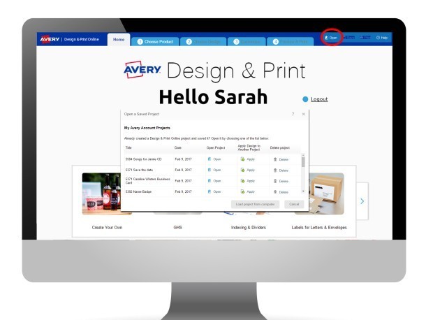 Stolní počítač se softwarem Design & Print