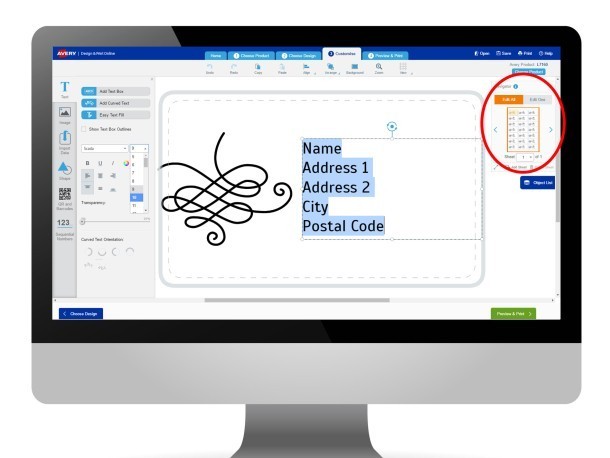Stolní počítač se softwarem Design & Print