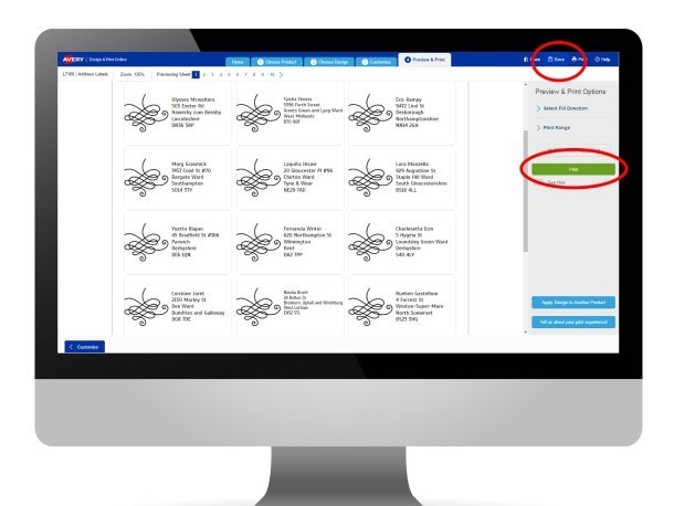 Stolní počítač se softwarem Design & Print