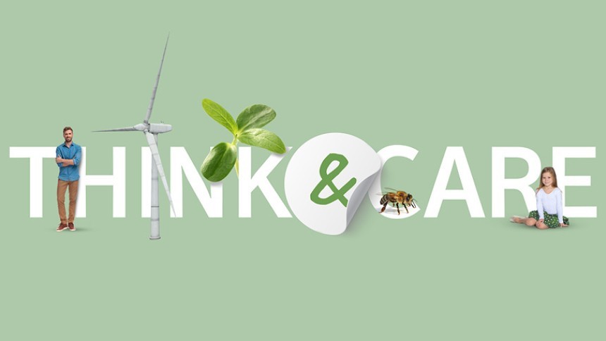 Think & Care Logo