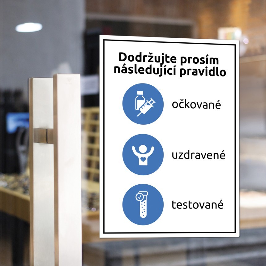 Covid sign, 3G