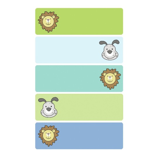 Etikety na sešity 59666