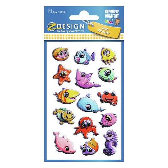 Dekorační etikety, 3D 53159