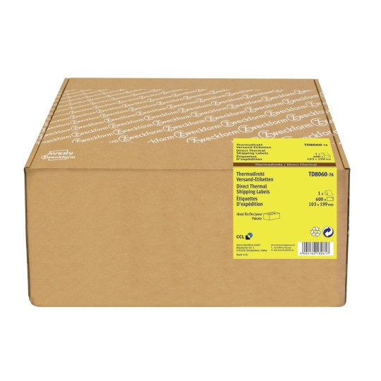 Termoetikety na zásilky TD8060-76