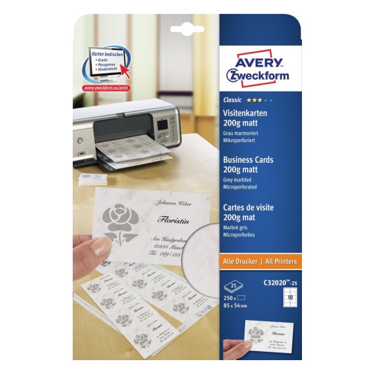 Vizitky C32020-25