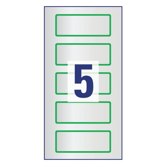 Inventární štítky 6916 50 x 20 mm