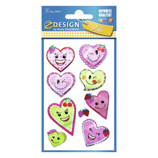 Dekorační etikety, 3D 54051