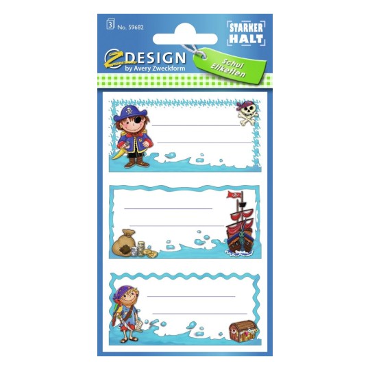 Etikety na sešity 59682