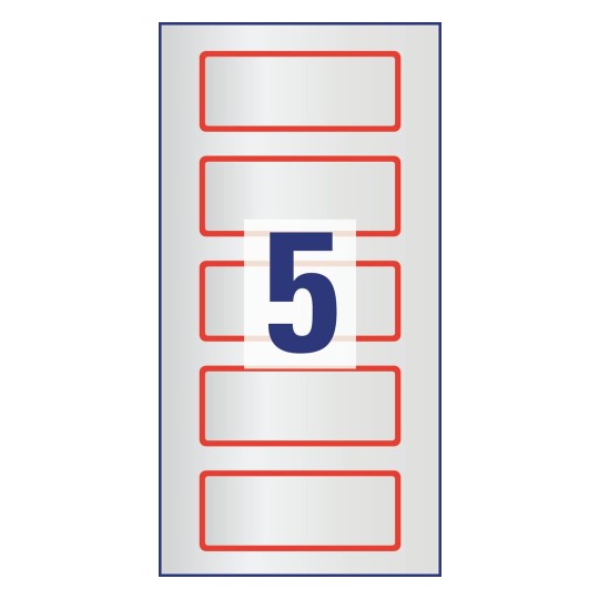 Inventární štítky 6915 50 x 20 mm