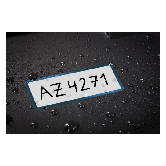 6914 4004182069141 Etikett Inventar Inventar-Etikett Polyester blau blanko 1 part