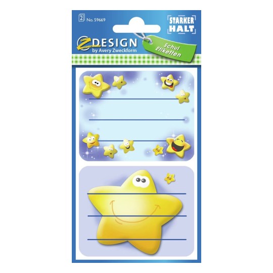 Etikety na sešity 59669