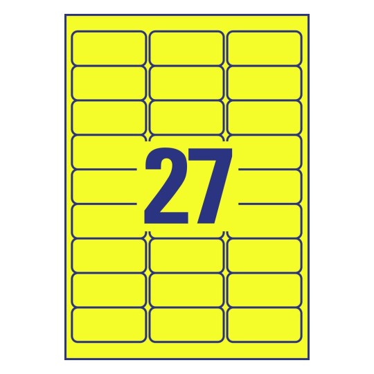 Velmi odolné etikety L6105-8 63,5 x 29,6 mm