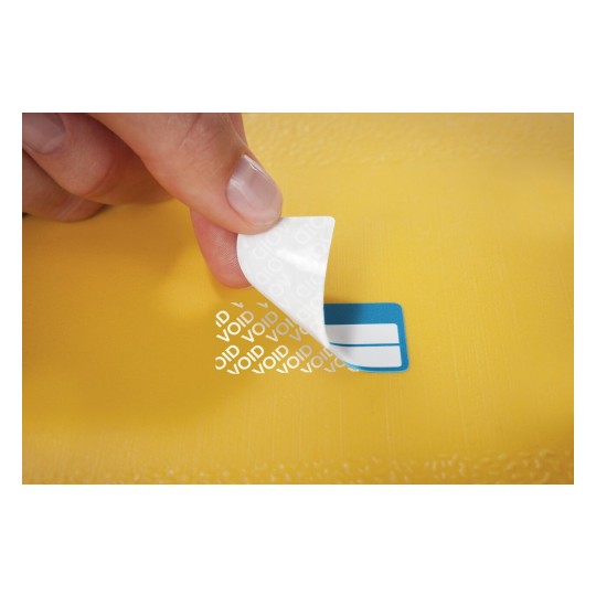 6924 4004182069240 Etikett Inventar Eigentums-Etikett Schachbrett blau 2 Felder 1 part