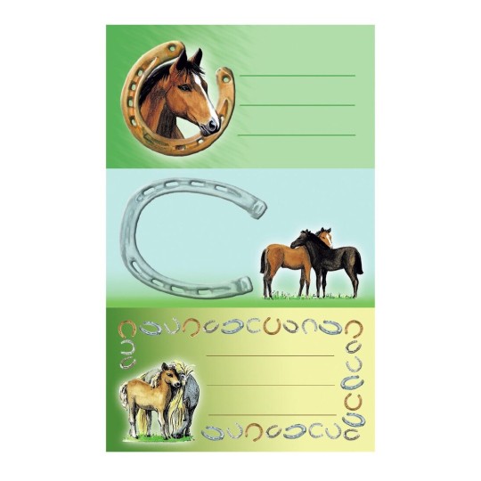 Etikety na sešity 59681