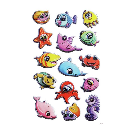 Dekorační etikety, 3D 53159