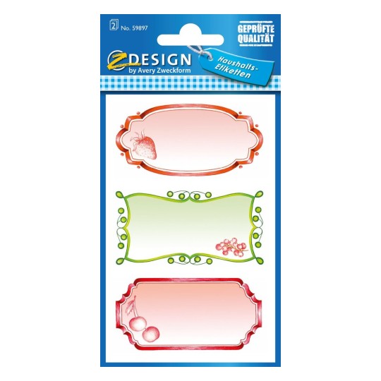 Etikety pro domácnost 59897