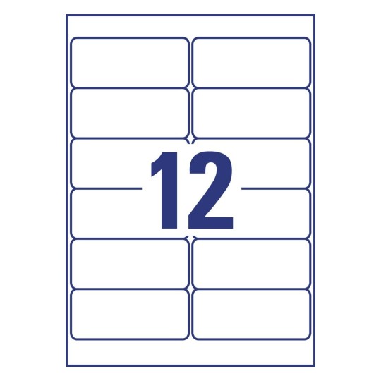 Velmi odolné etikety J4776-10 99,1 x 42,3 mm