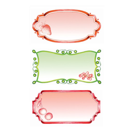 Etikety pro domácnost 59897 36 x 70 mm