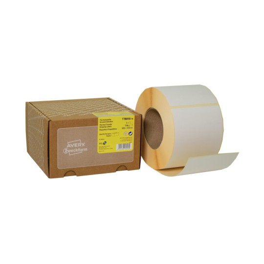 Termotransferové etikety na zásilky TT8050-76 Bližší specifikace: 750 Počet etiket / 1 Role