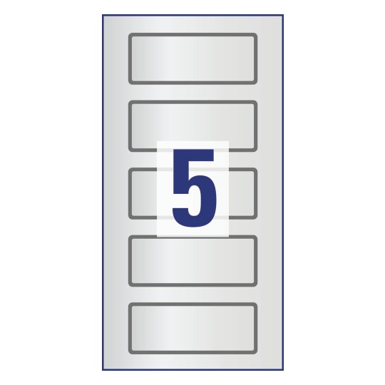 Inventární štítky 6913 50 x 20 mm