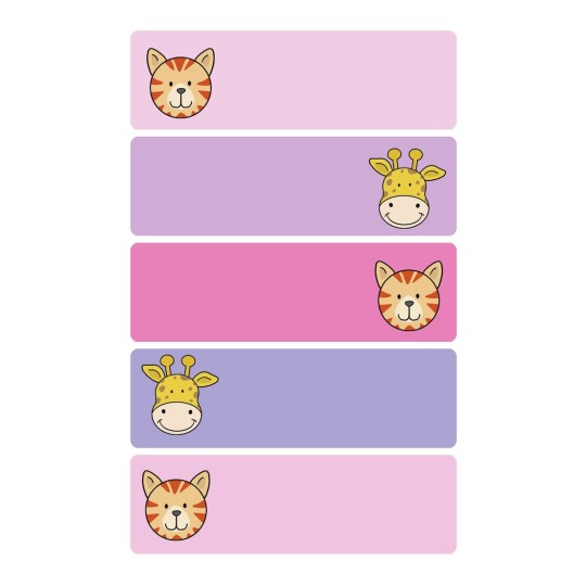 Etikety na sešity 59667