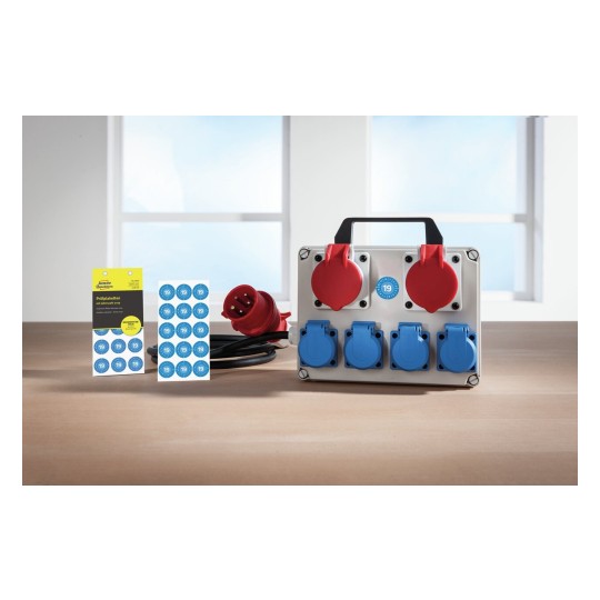 6945 4004182069455 Etikett Inventar Pruefplaketten 2019 20mm Abziehsicher anw