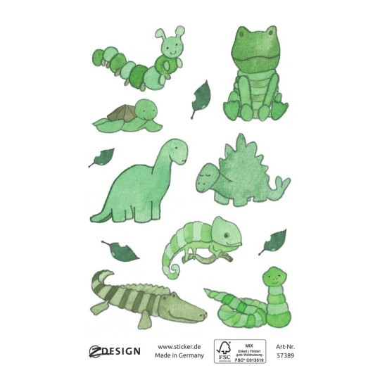 Dětské samolepky - dinosauři 57389