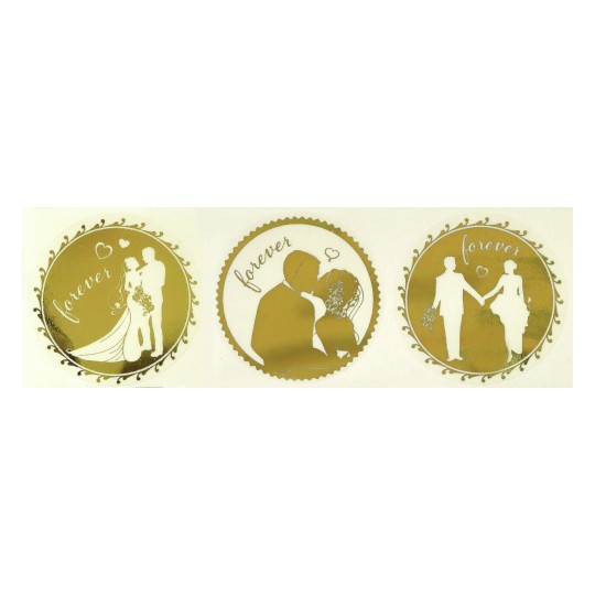 Etikety na roli dekorační 56812