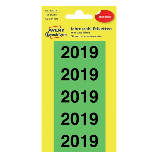 Etikety s letopočtem 43-219