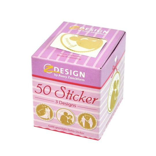 Etikety na roli dekorační 56812