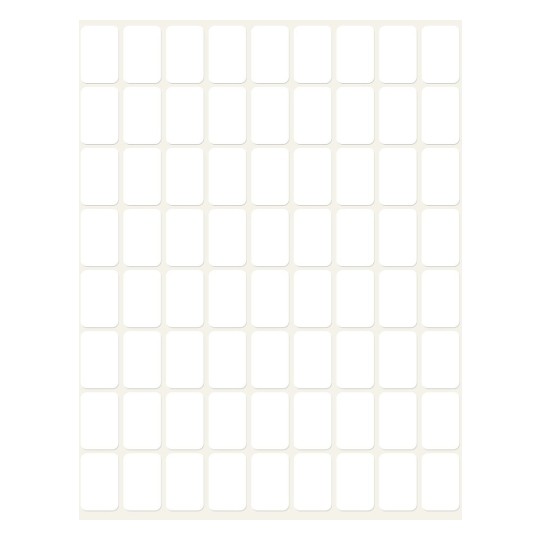 Univerzální etikety pro ruční popis, snímatelné 3396 18 x 12 mm