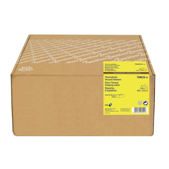 Termoetikety na zásilky TD8050-76