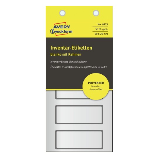 Inventární štítky 6913