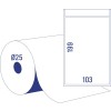 Termotransferové etikety na zásilky TT8060-25 103 x 199 mm