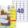 Adresní etikety, recyklované LR7654-100 Bližší specifikace: Počet etiket: 4.000 / Počet archů: 100