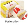 7253 4004182172537 Warnetiketten Perforation rot part