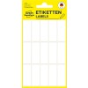 Obrázek balení: Avery Zweckform Non A4 univerzální etikety pro ruční popisování, článek: 3076, formát: 38 x 14 mm, obsah: 90 etiket / 6 listů, 15 etiket/list?