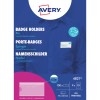 Balení držáků na visačky Avery s grafikou trička a jmenovky?