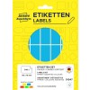 Balení: Avery Zweckform univerzální štítky bez formátu A4 pro ruční popis, Článek: 51047, Formát: 50 x 19 mm, Obsah: 540 štítků / 30 listů, 18 štítků/list.