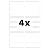 Abrazek z jednotlivého listu, Článek: ETVET36X2PEN, Textilní etikety, Formát: 13 x 45 mm, 18 etiket/list?