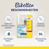 Obrázek obsahuje CD etikety od společnosti Avery Zweckform, s důrazem na snadnost návrhu, použití, udržitelný papír a klimatickou neutralitu.