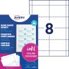 Obrázek balení s etiketami: Avery Zweckform, Článek: L4728-20, Vkládací štítky, Formát: 60 x 90 mm, Vhodnost pro tisk: Inkjet, Barevný laser, Černobílý laser, Kopírky, Obsah: 160 vkládacích štítků / 20 listů, 8 karet/arch?