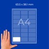 Diagram na listu A4 s mřížkou zaoblených obdélníků a rukou v levém dolním rohu?
