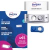 Balíček s etiketami: Avery Zweckform, Článek: POL20MA66-10DR, Magnetické jmenovky, Formát: 68 x 22 mm, Vhodnost tisku: Barevný laser, Černobílý laser, Inkoustová tiskárna, Obsah: 10 jmenovek / 48 vložek / 2 listy, 24 karet/list?